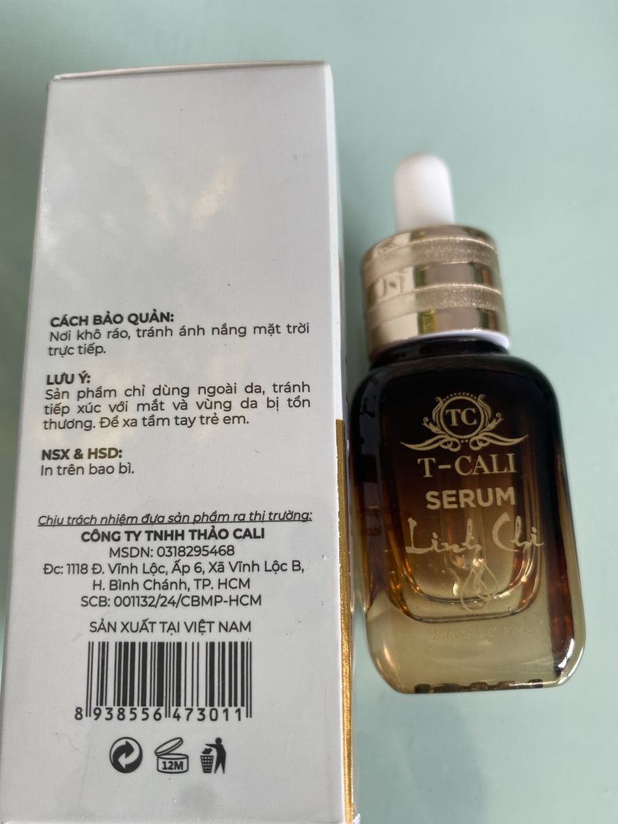 Serum linh chi trị thâm